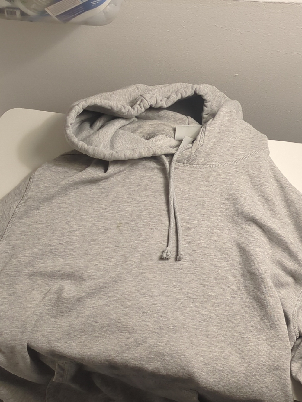 H&M Light Gray Pullover Hoodie